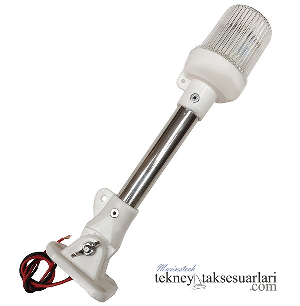 Beyaz Çakarlı Led Tepe Lambası