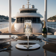 MARINE PLATINUM ŞAMPANYA KADEHİ 180 ML PC ŞEFFAF