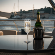 MARINE PLATINUM ŞAMPANYA KADEHİ 180 ML PC ŞEFFAF