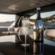 MARINE PLATINUM ŞAMPANYA KADEHİ 180 ML PC ŞEFFAF