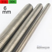 M6 Paslanmaz Gijon, Saplama DIN976