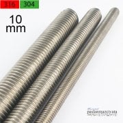 M10 Paslanmaz Gijon, Saplama DIN976