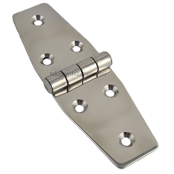 118x38 mm Paslanmaz Menteşe Köşeli | 304 Kalite