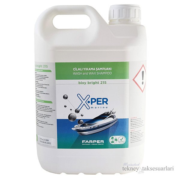 XPER Cilalı Yıkama Şampuanı, WASH and WAX SHAMPOO 5 Litre