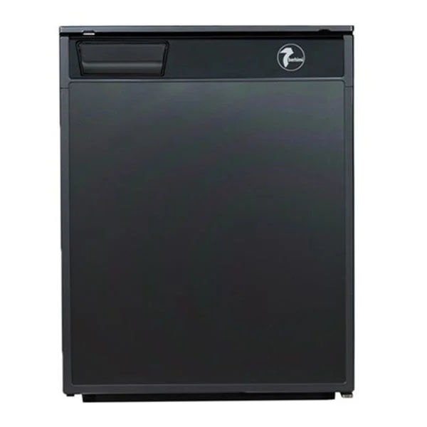 Sol Açılır Siyah Karavan Buzdolabı 50 lt. 12/24V 38x53x49 cm (Cubigel)
