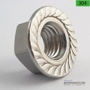 Paslanmaz Flanşlı Somun Çeşitleri DIN6923