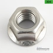 Paslanmaz Flanşlı Somun Çeşitleri DIN6923