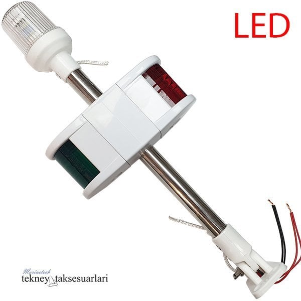 42CM KOMBİNE BAYRAK DİREĞİ    (LEDLİ HAREKETLİ AYAK)
