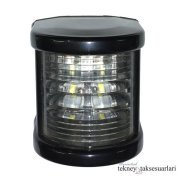 15m, Seyir Feneri Çeşitleri, Siyah Kasa 12/24V LED 24 Volt - Pupa feneri