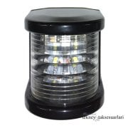 15m, Seyir Feneri Çeşitleri, Siyah Kasa 12/24V LED 24 Volt - Silyon Feneri