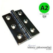 42 x 60, Paslanmaz Menteşe A2 AISI 304 KALİTE