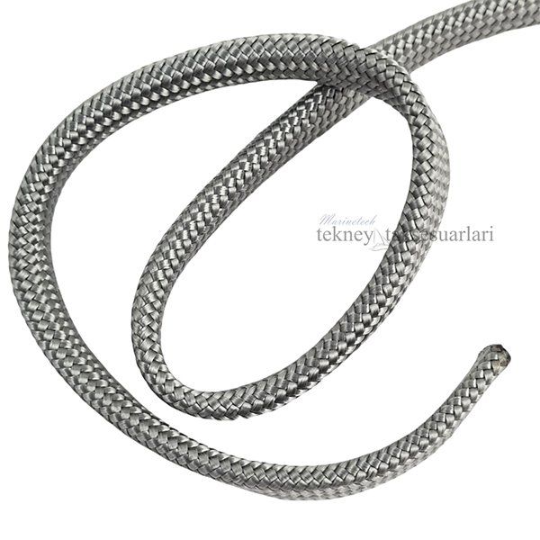 Gri Renk Yassı Tip Usturmaça Halatı 16mm