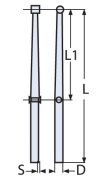 610 mm Puntel, Korkuluk Borusu