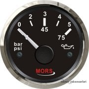MORS Yağ Basınç Göstergesi 12V/24V 5 Bar, 10 Bar