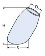 30mm 60' Vardavela / Korkuluk Boru Ayağı