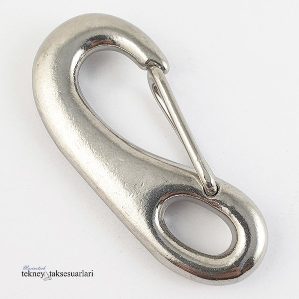 YAYLI GÖZLÜ KARABİNA 316KALİTE,ÇEŞİTLERİ