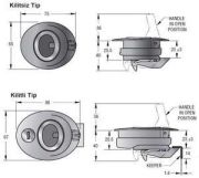 Southco Marine Beetle kulplu kilit