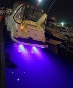 9 LED MAVİ Su Altı Lambası 12V-24V