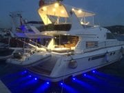 9 LED MAVİ Su Altı Lambası 12V-24V