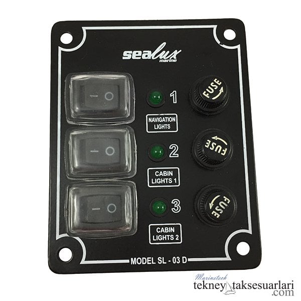 Dikey, İzoleli, Switch Panel Çeşitleri, Sigortalı