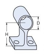 BORU GEÇİŞ 60 DERECE ÇAP:22MM X 50MM