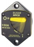 Blue Sea Systems 187-Serisi Devre Kesici Sigorta - Panele Montaj 150A