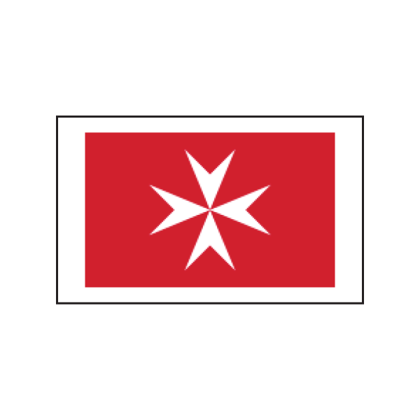 30 x 45 Malta Bayrağı, Bayrak