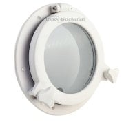 İçten Montajlı Yuvarlak Lumboz Çeşitleri Beyaz - 160 x 215 mm