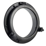 İçten Montajlı Yuvarlak Lumboz Çeşitleri Siyah - 210 x 265 mm