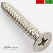 4,8mm Paslanmaz YHB Saç Vidası Çeşitleri DIN7982