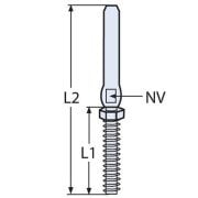 Paslanmaz Sağ Diş Terminal  - A4 316 Kalite Inox