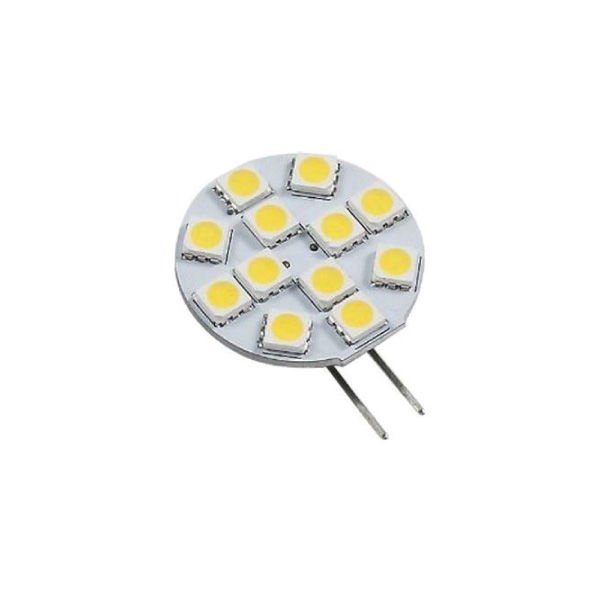 12 Led'li G4 Ampul Yan Gün Işığı 12-24 V