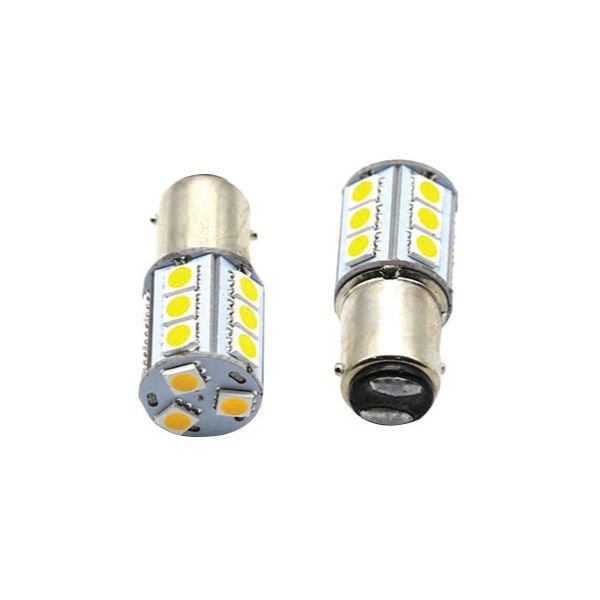 18 Led'li Ampul Beyaz Çapraz Tırnak 12 V