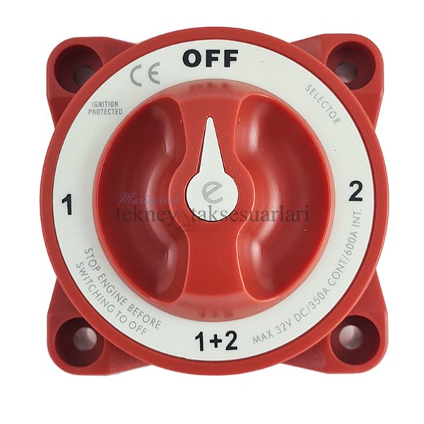BFY Akü Şalteri 12V, 24V  600 Amp.