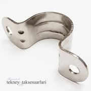 25, 30mm Paslanmaz Boru Kelepçesi Çeşitleri (Yarım Daire)