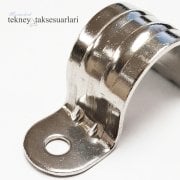 25, 30mm Paslanmaz Boru Kelepçesi Çeşitleri (Yarım Daire)