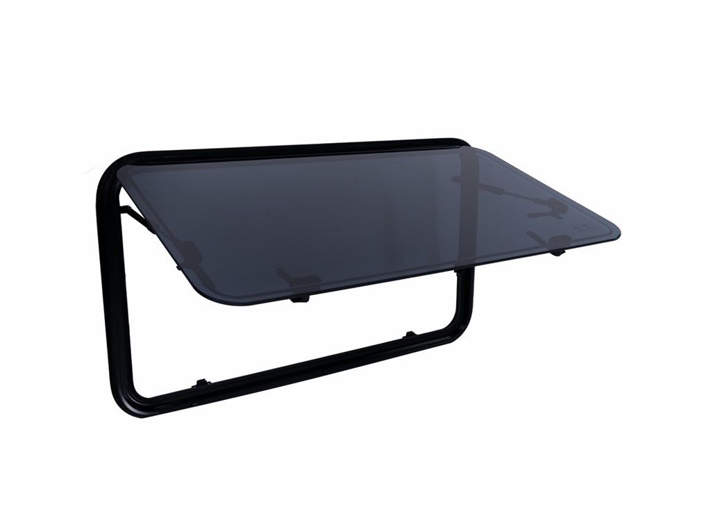 Beyaz Pervazlı Karavan Penceresi (50x120)
