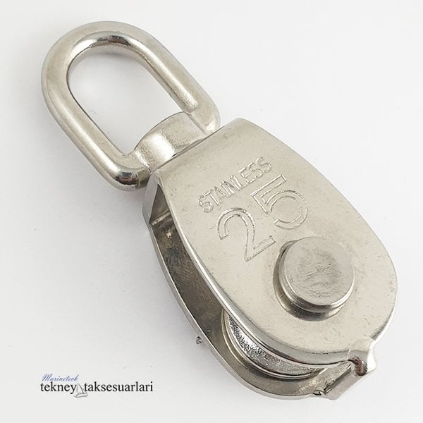 25mm Paslanmaz Fırdöndülü Makara