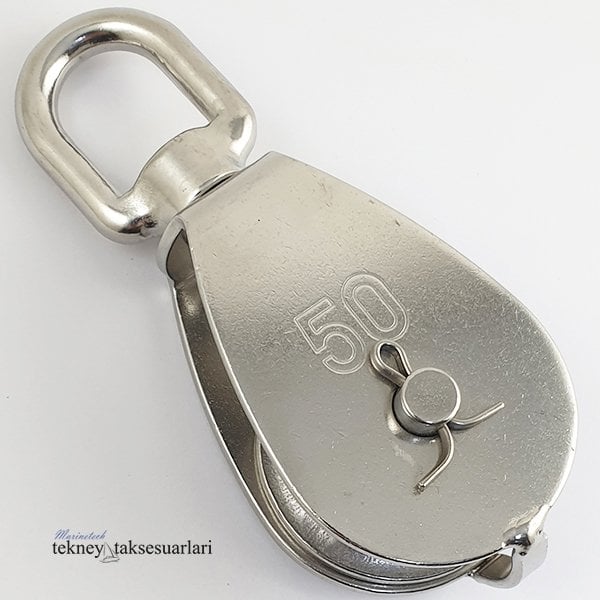 50mm Paslanmaz Fırdöndülü Makara