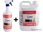 XPER Pas ve Siyah Leke Temizleyici, RUST AND BLACK STAIN CLEANER 1 Litre Spreyli + 5 Litre Paket