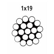 1x19 Sert Paslanmaz Halat - (AISI 316)