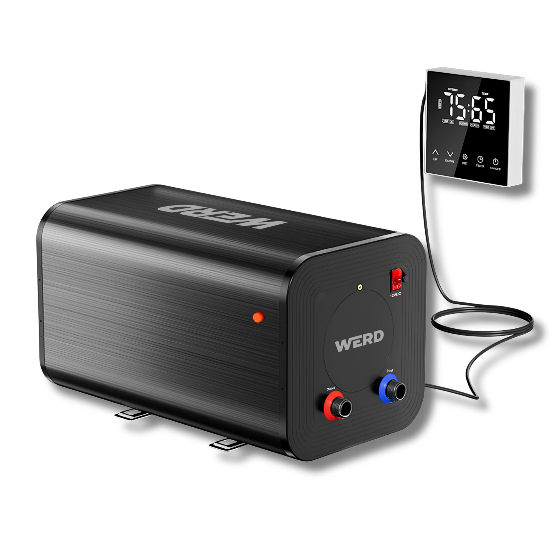 WERD MARINE e-boiler | 12V ~ 220V ELEKTRİKLİ SU ISITICI - 15 LİTRE KAPASİTE