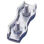 Paslanmaz Çiftli klemens 5mm