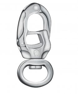 Wichard Speedlink shackle, kayışla bağlantı yapılabilen gözlü 83mm