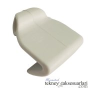 Beyaz şişme bot örtüsü için kanca