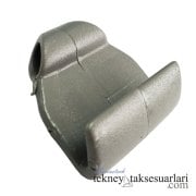 Gri şişme bot örtüsü için kanca