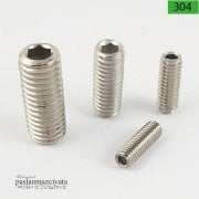 2mm Paslanmaz Setskur Çeşitleri, (Kafasız alyan) DIN916
