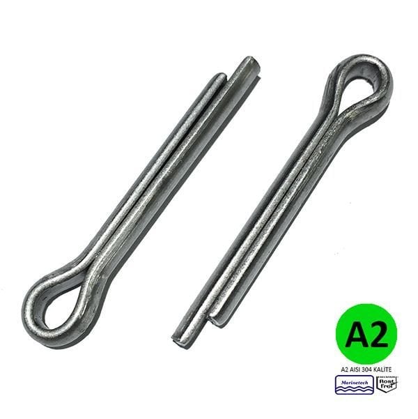 Paslanmaz Kopilya Çeşitleri DIN94 A4 AISI 316 KALİTE - 8x100