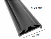 Plastik Kasa Küpşete Fitili 40x24cm