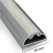 Alüminyum Kasa Küpeşte Fitili 40mm